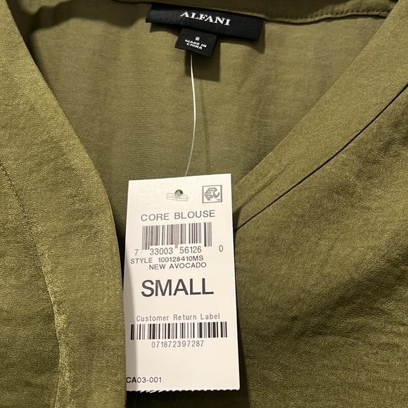 Alfani Blouson-Sleeve Blouse, Size Small - Picture 2 of 5